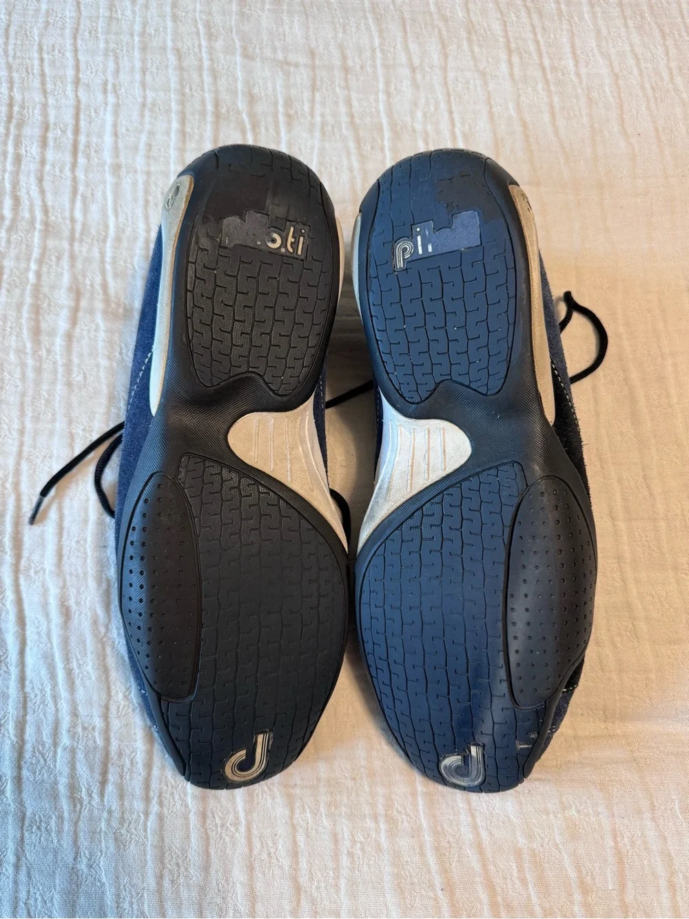 Piloti Prototipo Blue Suede Leather Driving Shoes Men’s 10.5